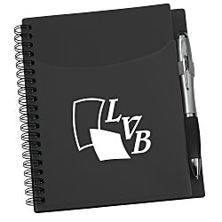 Sorbet Pocket Notebook with Curvy Stylus Pen - 24 hr