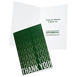 Thank You Note Card