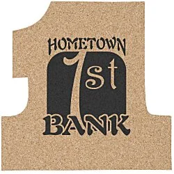 Large Cork Coaster - #1