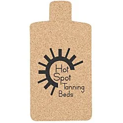Large Cork Coaster - Lotion Bottle