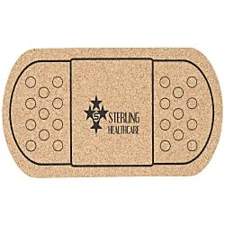 Large Cork Coaster - Bandage