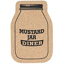 Large Cork Coaster - Wide Mouth Jar