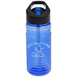 Line Up Bottle with Two-Tone Flip Straw Lid - 20 oz.