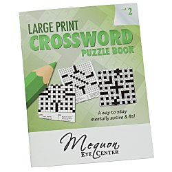 Large Print Crossword Puzzle Book - Volume 2