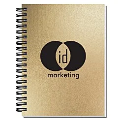 Elite Metallic Paperboard Journal - 7" x 5" - 50 sheet