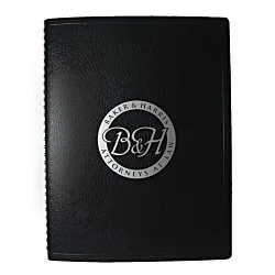 Flex Leatherette Cover Journal - 10-5/8" x 8-1/4"