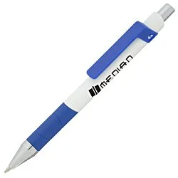 Souvenir Rize Grip Pen - White
