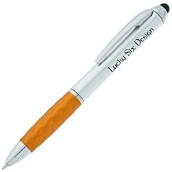 Tev Stylus Twist Pen - Silver