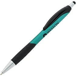Pattern Grip Stylus Pen - Metallic