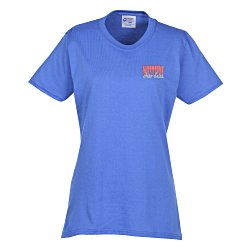 Port 50/50 Blend T-Shirt - Ladies' - Colors - Embroidered