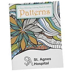 Stress Relieving Adult Coloring Book - Patterns