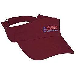 Washed Cotton Twill Visor