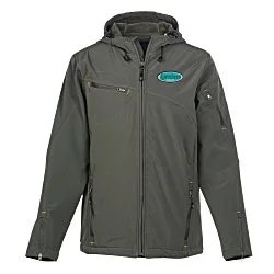 Crest Hooded Soft Shell Jacket - Men's