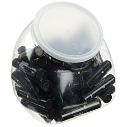 Black Tube Lip Balm Tub - 50-Pieces