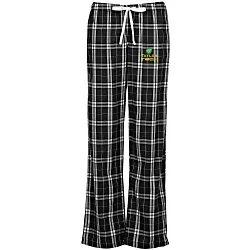 Flannel Plaid Pants - Ladies'