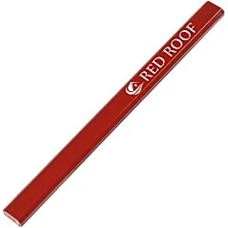 Red Lead Carpenter Pencil - 24 hr