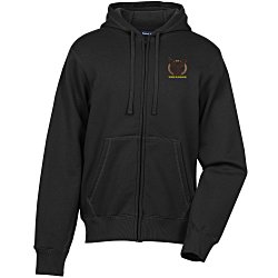 Full-Zip Hooded Fleece Jacket - Men's - Embroidered