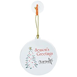 Sun Catcher Ornament - Season's Greetings