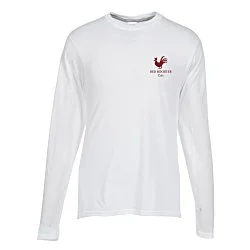 Principle Performance Blend Long Sleeve T-Shirt - White