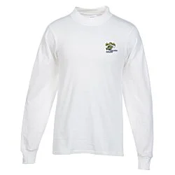 Cotton Mock Turtleneck - White