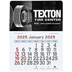 Peel-N-Stick Calendar - Tire