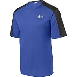Contender Shoulder Block Athletic Tee - Men's - Embroidered