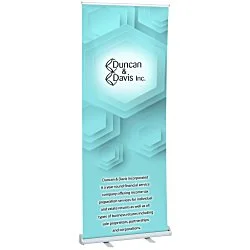 Value Retractable Banner Display - 31-1/2"