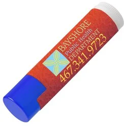 SPF 15 Lip Balm - Colored Cap - 24 hr