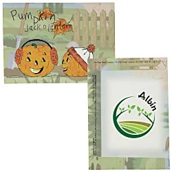 Cartoon Seed Packet - Pumpkin