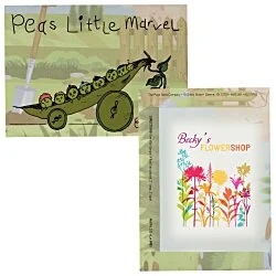 Cartoon Seed Packet - Pea