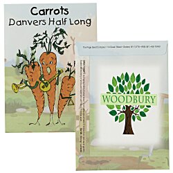 Cartoon Seed Packet - Carrot