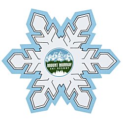 Flat Flexible Magnet - Snowflake
