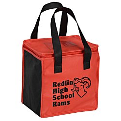 Square Non-Woven Lunch Bag - Two-Tone