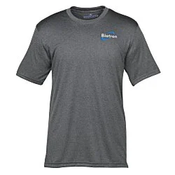 Snag Resistant Heather Performance T-Shirt - Men's - Embroidered