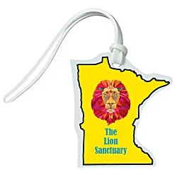 Soft Vinyl Full-Color Luggage Tag - Minnesota