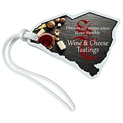 Soft Vinyl Full-Color Luggage Tag - South Carolina