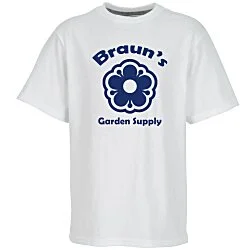 Principle Performance Blend T-Shirt - Youth - White