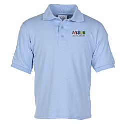Soil Release Jersey Knit Polo - Youth