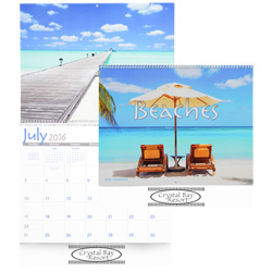 2016 Beaches Calendar  Main Image