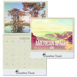 2016 American Spaces Calendar-Spiral  Main Image