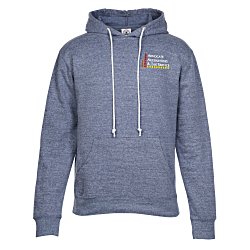 French Terry Snow Heather Hoodie - Embroidered
