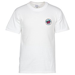 Port & Company Essential T-Shirt - Men's - White - Embroidered