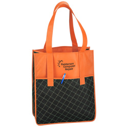 Nonwoven Quilted Shopper Tote  Main Image