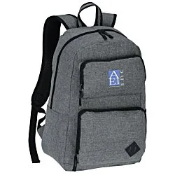 Graphite Deluxe Laptop Backpack - Embroidered