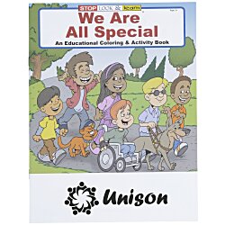 We Are All Special Coloring Book - 24 hr