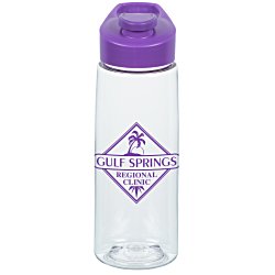 Clear Impact Flair Bottle with Flip Carry Lid - 26 oz.