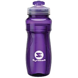 Colorful Curvy Gripper Sport Bottle - 24 oz.