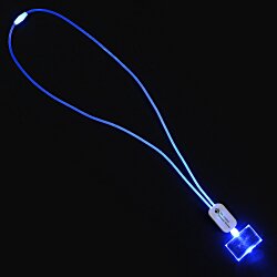 Neon LED Necklace - Rectangle
