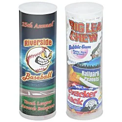 Baseball Snack Tube