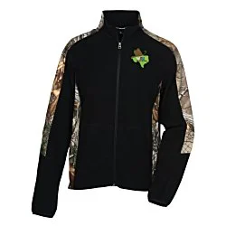 Microfleece Colorblock Camo Jacket - Men's